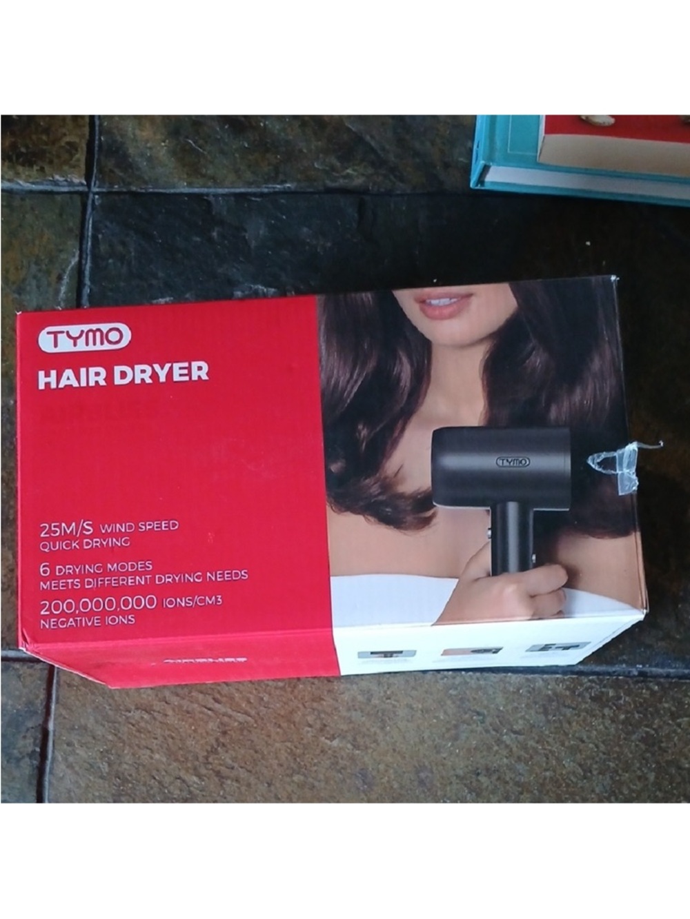 Tymo Black Hair Dryer - Sleek Black Styling Dryer